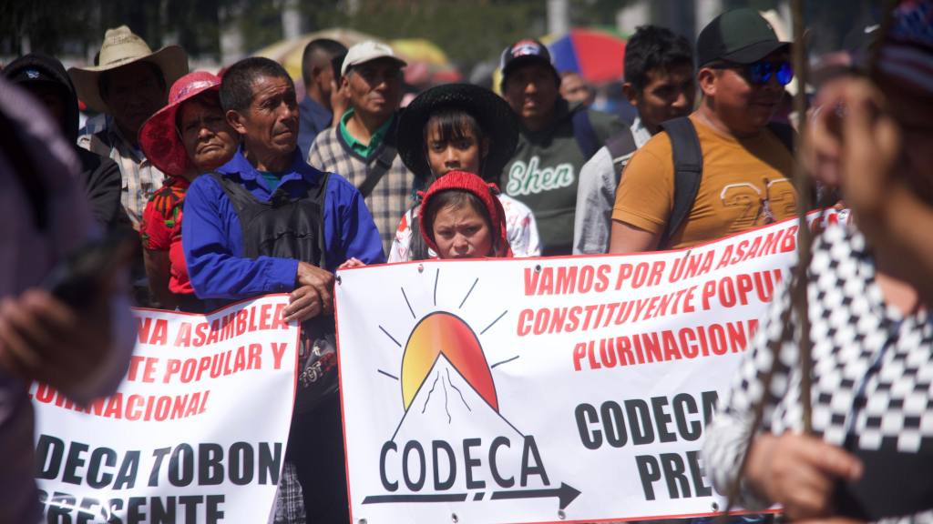Manifestación de organizaciones sociales y estudiantiles en la capital | Omar Solís/EU