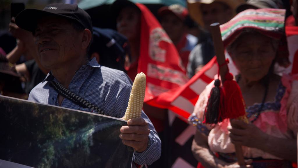 Manifestación de organizaciones sociales y estudiantiles en la capital | Omar Solís/EU