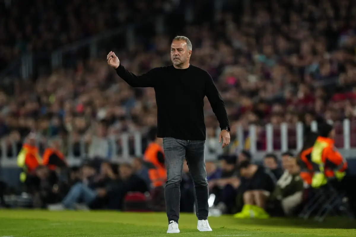 Hansi Flick, entrenador del Barcelona 