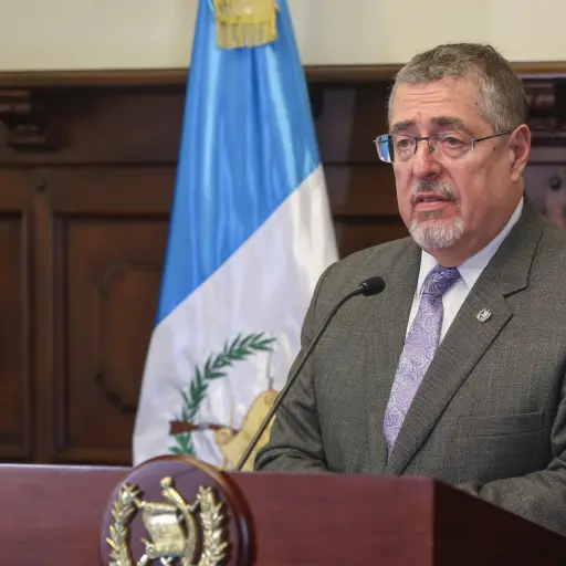 Foto de archivo del presidente de Guatemala, Bernardo Arévalo de León , EFE/Mariano Macz