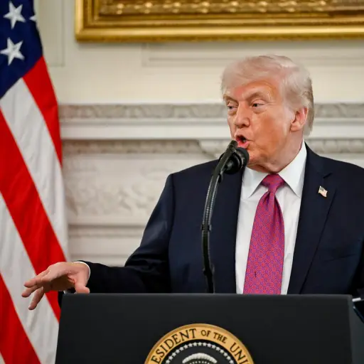 Donald Trump en la Casa Blanca ,EFE