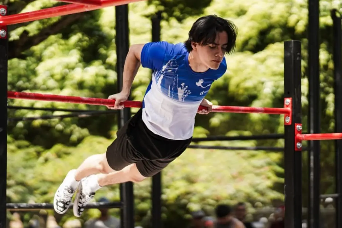 Raúl Furlán sigue en plena preparación para ser parte del evento internacional de calistenia en Roma, Italia 