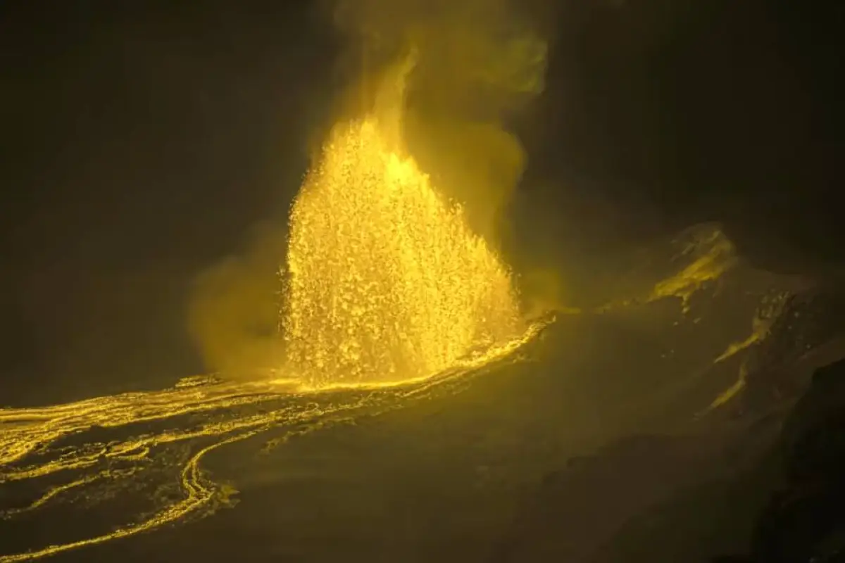 Volcán Kilauea entra en erupción, USGS