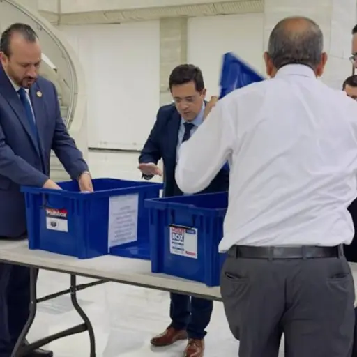 uan Gerardo Guerrero, Secretario General de la Presidencia, informa que se da cumplimiento a la resolución de la Corte de Constitucionalidad. ,Captura de pantalla