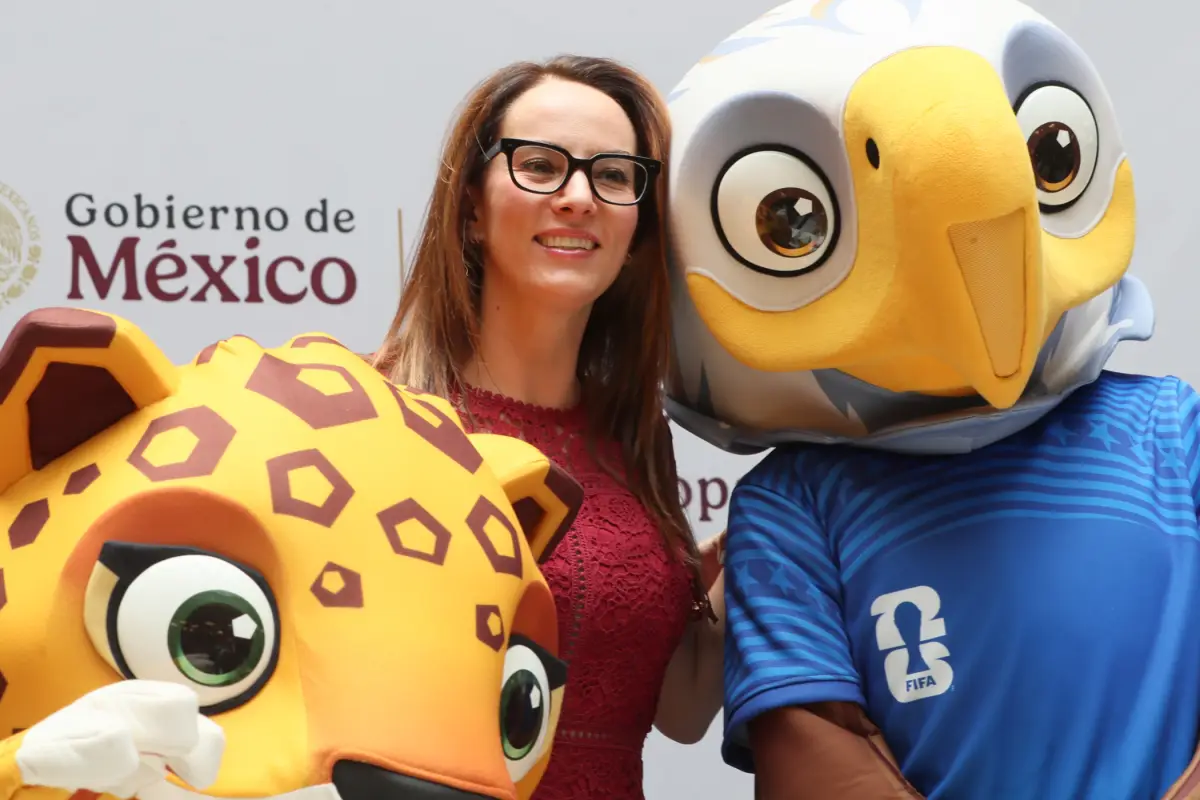 La representante del Gobierno de México para la organización de la Copa Mundial de la FIFA 2026, Gabriela Cuevas