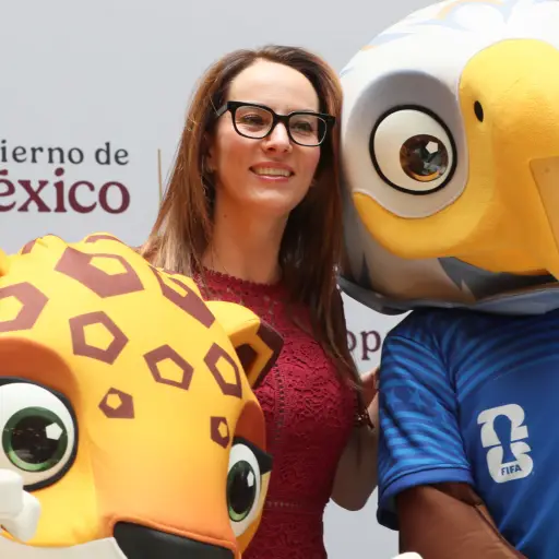 La representante del Gobierno de México para la organización de la Copa Mundial de la FIFA 2026, Gabriela Cuevas