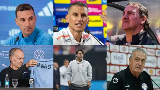 Seis técnicos argentinos dirigirán en la Copa de la FIFA 2026