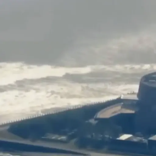 Videos del terremoto en Japón se viralizan. ,Captura de pantalla video de X.