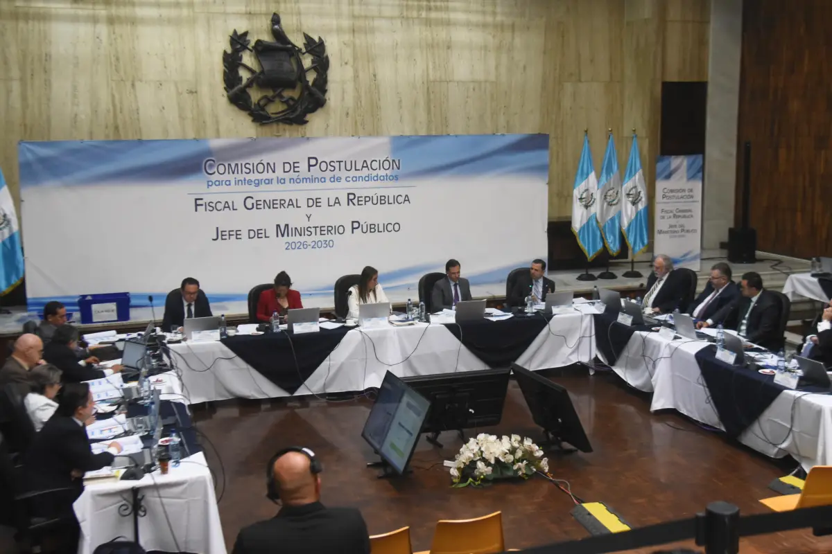 Reunión de la comisión de postulación para elección de fiscal general el jueves, 16 de abril de 2026., Omar Solís/Emisoras Unidas