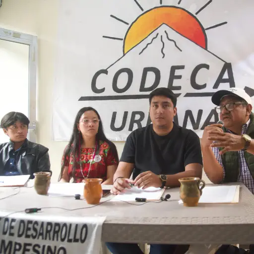 Codeca anunció una movilización para el 22 de abril de 2026 para hacer distintas peticiones a las autoridades. ,Omar Solís/Emisoras Unidas