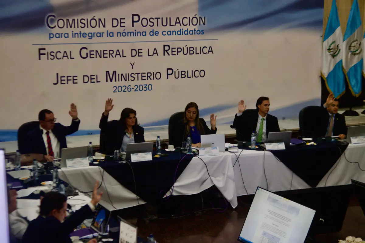 Reunión de la comisión de postulación para elección de fiscal general el lunes, 20 de abril de 2026, en la cual fue integrada la nómina final de aspirantes., Omar Solís/Emisoras Unidas