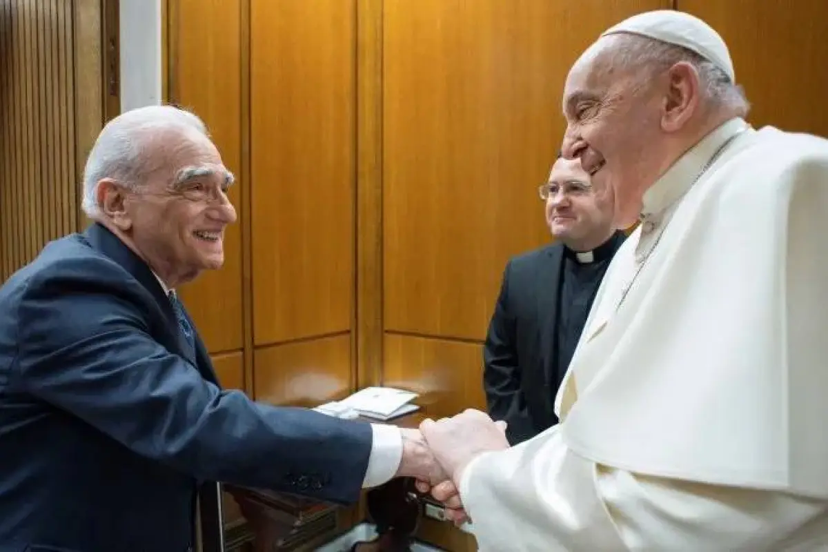 papa Francisco Martin Scorsese, Instagram