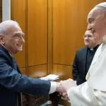 papa Francisco Martin Scorsese ,Instagram