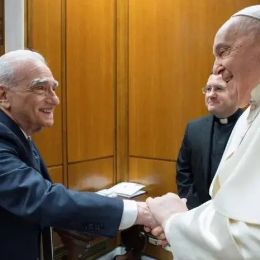 papa Francisco Martin Scorsese ,Instagram