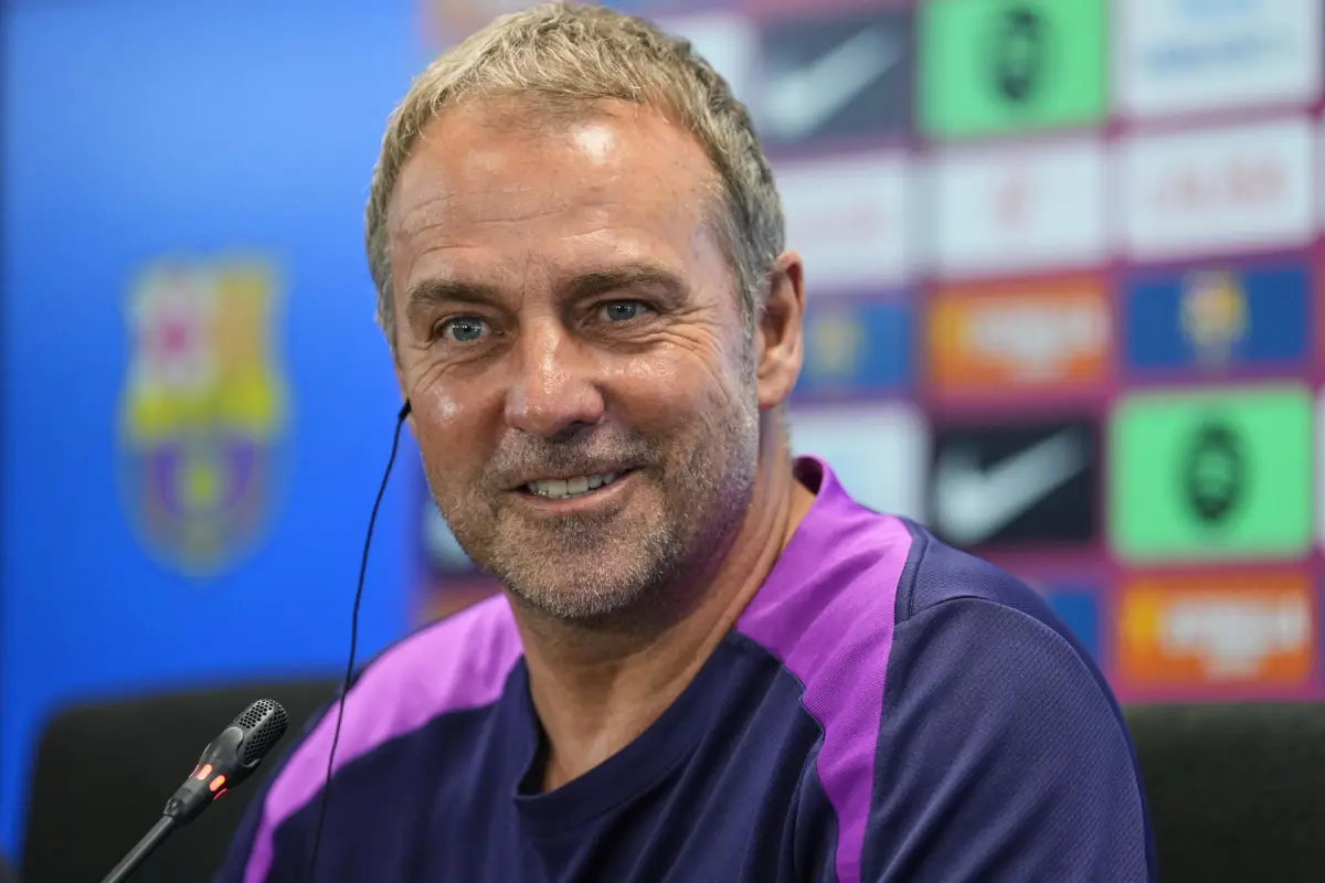 Hansi Flick, técnico del FC Barcelona - EFE