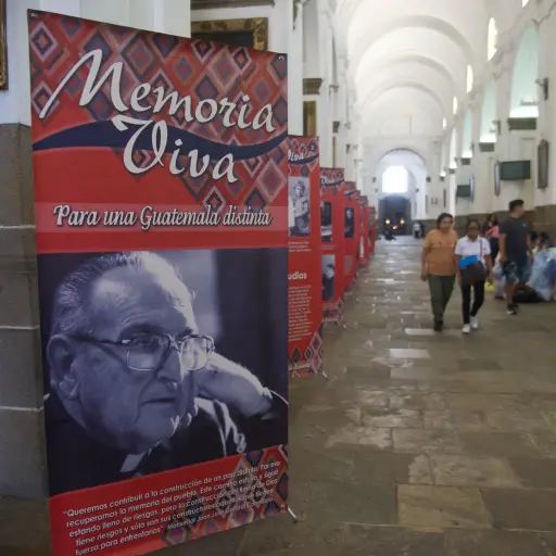 Honran al obispo Juan Gerardi, asesinado hace 28 años. ,Omar Solís/Emisoras Unidas