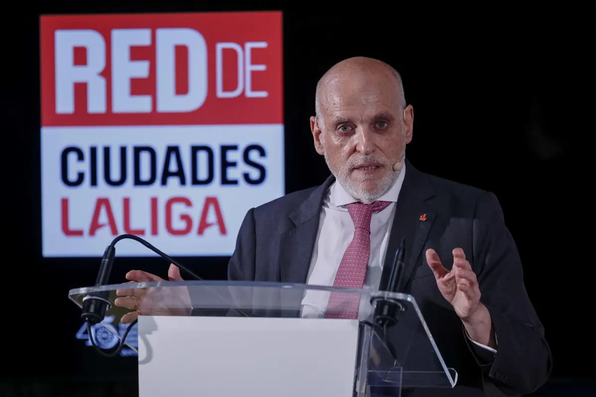 Javier Tebas, presidente de LaLiga - EFE
