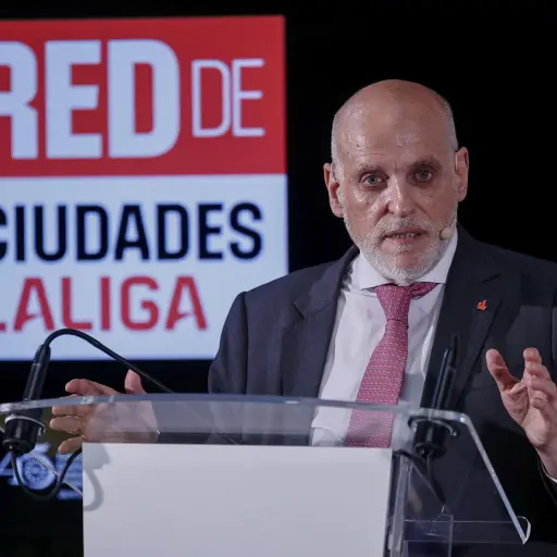 Javier Tebas, presidente de LaLiga - EFE