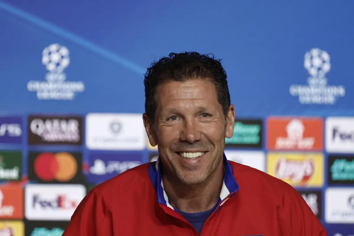 Diego Simeone, técnico del Atlético de Madrid - EFE