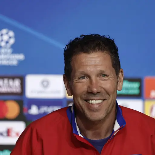 Diego Simeone, técnico del Atlético de Madrid - EFE