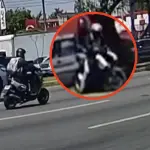 Motoladrones quedan grabados mientras asaltan a conductor en la calzada Rooseveltt