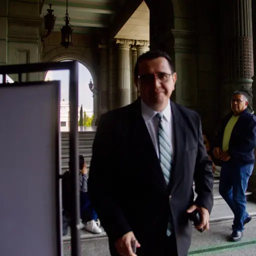 Gabriel Estuardo García Luna, primer evaluado por Arévalo en proceso de elección de Fiscal General. ,Omar Solís/Emisoras Unidas