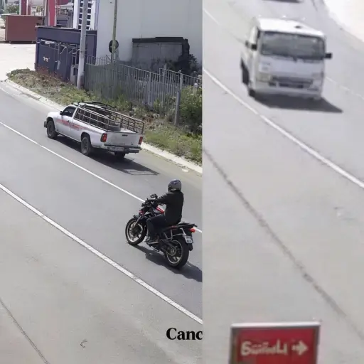 Accidente en la ruta Cito-Zarco. ,Captura de pantalla video de X.