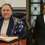 La fiscal general saliente, Consuelo Porras, y el jefe del MP electo, Gabriel García Luna. ,