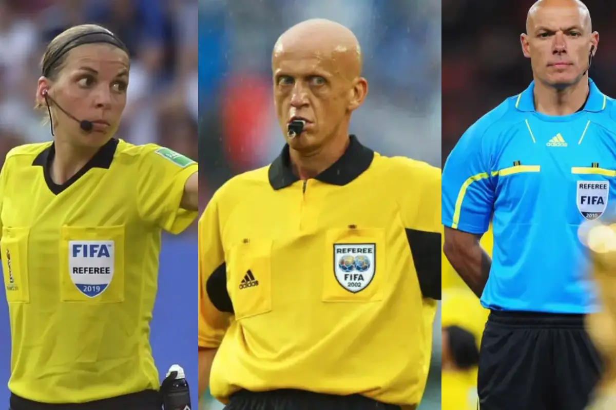 Árbitros que marcaron época en los mundiales.,