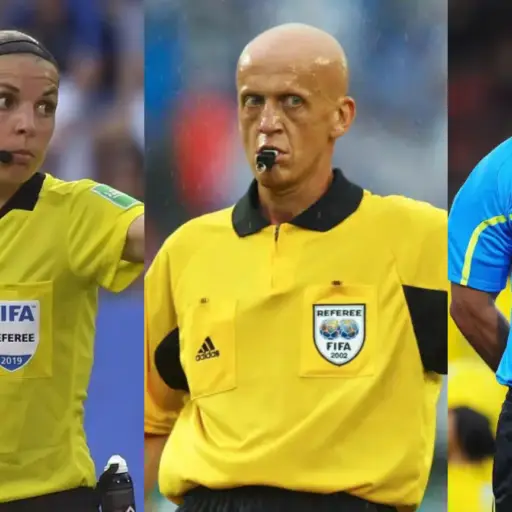 Árbitros que marcaron época en los mundiales. ,