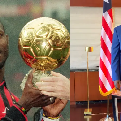 George Weah  ,