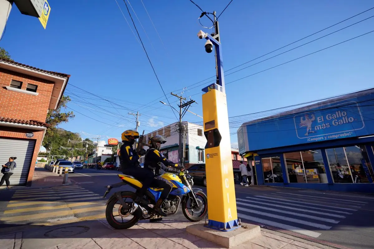 La Municipalidad de Santa Catarina Pinula instaló avanzados sistemas de seguridad., Municipalidad de Santa Catarina Pinula.