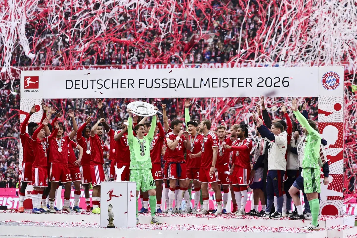 Bayer Múnich logró hace dos semana el título en la Bundesliga 