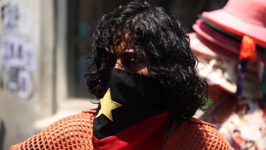 Marchan en contra del rector de la USAC Walter Mazariegos | Alex Meoño