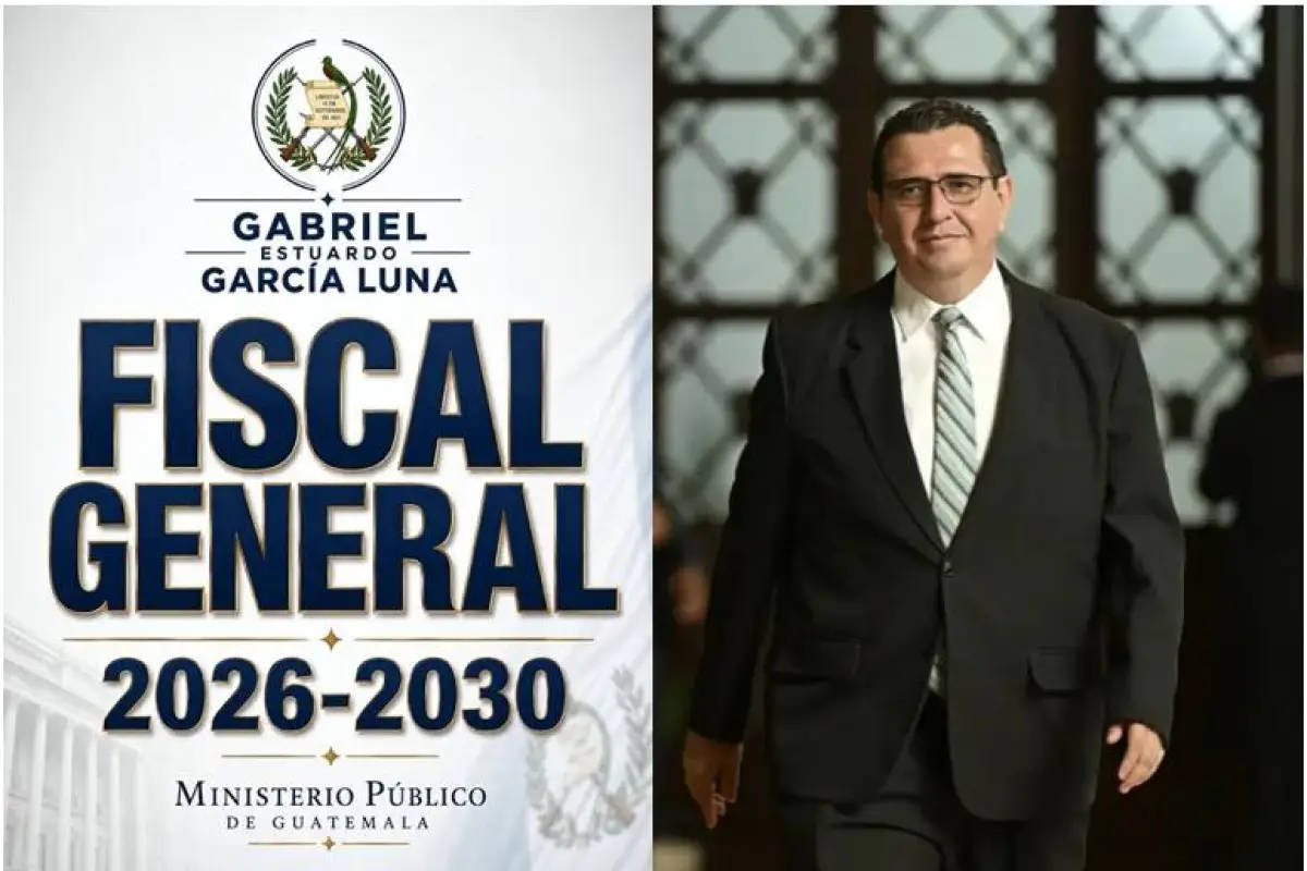 La gestión de Gabriel García Luna como fiscal general y jefe del Ministerio Público para el período 2026-2030 comienza este domingo, 17 de mayo., .