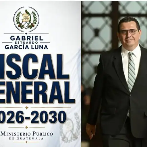 La gestión de Gabriel García Luna como fiscal general y jefe del Ministerio Público para el período 2026-2030 comienza este domingo, 17 de mayo. ,.