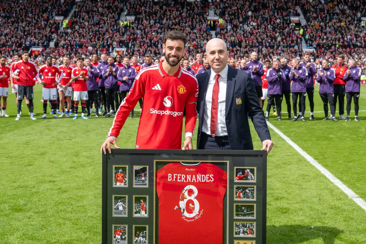 Bruno Fernandes, jugador del Manchester United - Manchester United