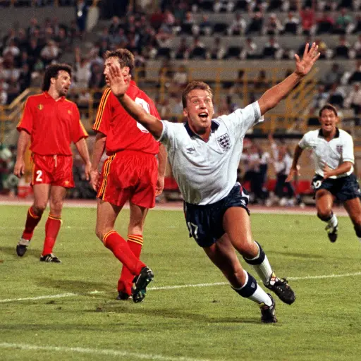 Celebración de Inglaterra en el Mundial de 1990 - FIFA