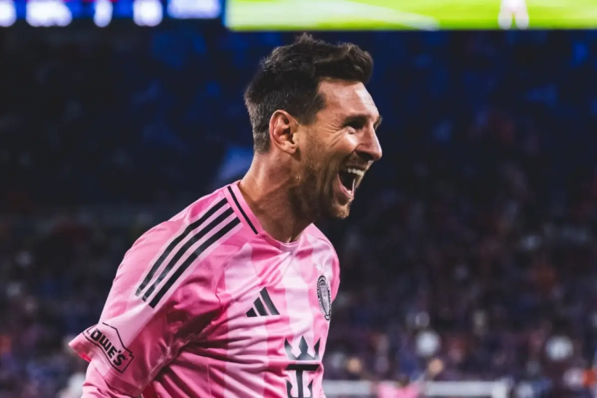Lionel Messi hizo doblete con el Inter Miami 