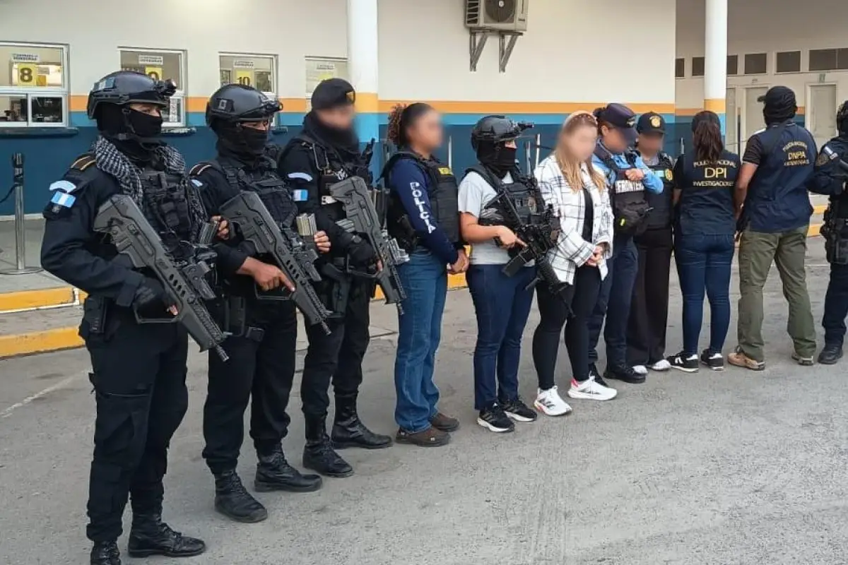 ónica Lucía Hernández Castillo y/o Yosary Yasmin Valle Aguilar fue capturada por la policía de Guatemala el 14 de mayo de 2026., PNC