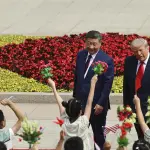 Donald Trump y Xi Jinping en China ,EFE