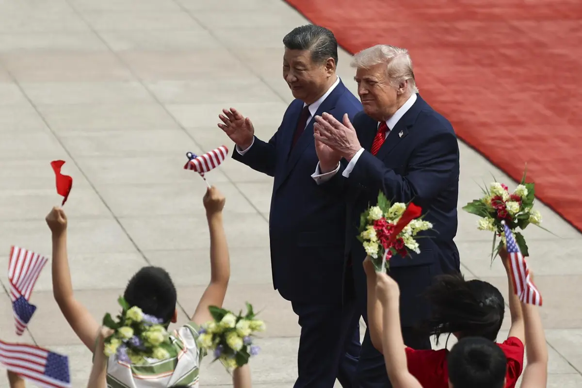 Donald Trump y Xi Jinping en China, EFE
