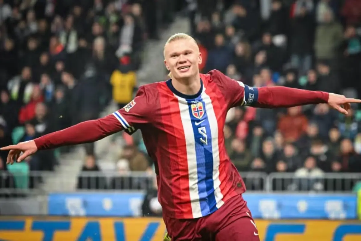 Erling Haaland, seleccionado noruego