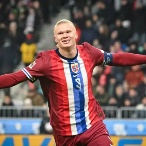 Erling Haaland, seleccionado noruego 