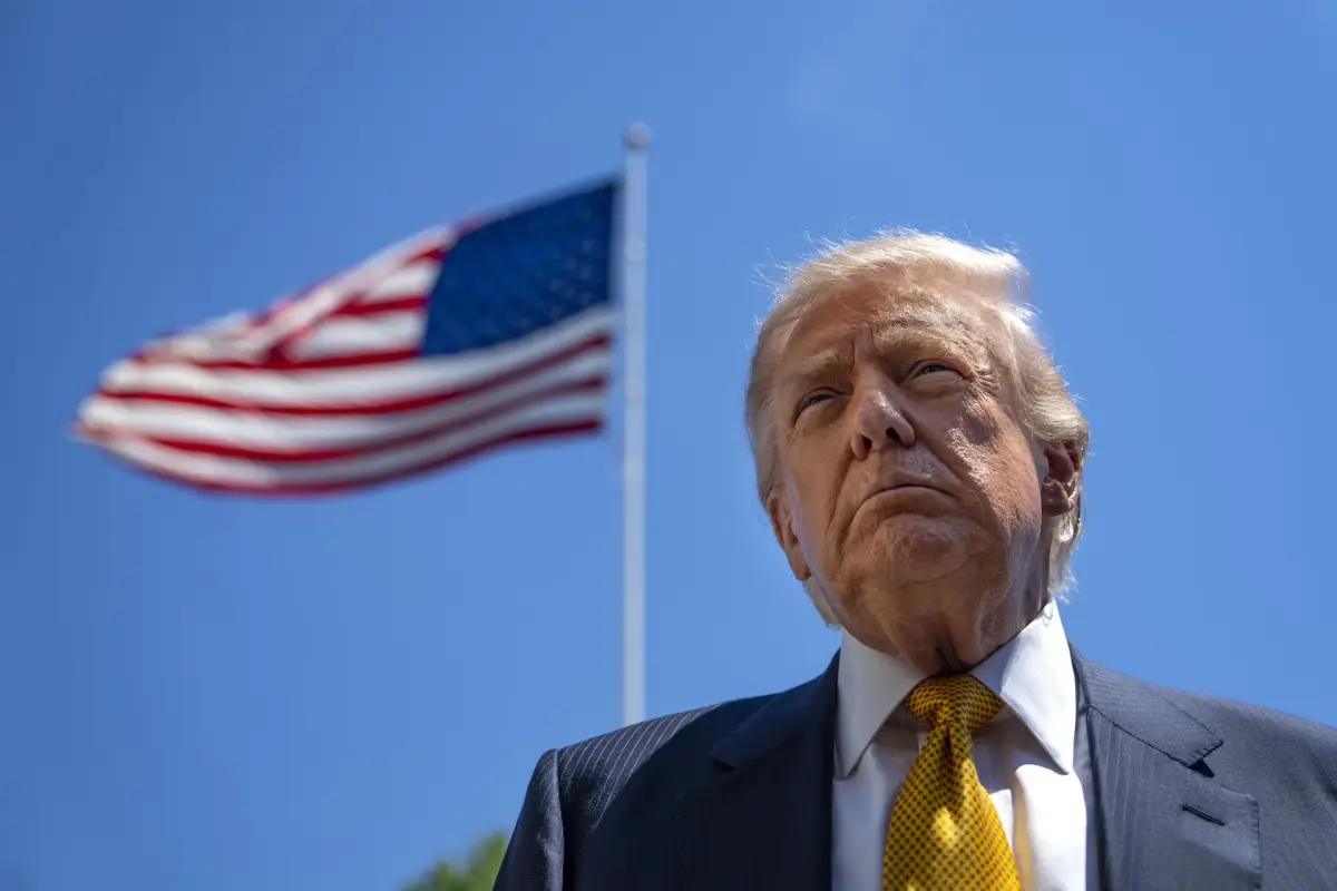 Donald Trump ante los medios en la Casa Blanca, EFE