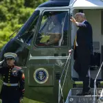 Trump parte rumbo a China para reunirse con Xi Jinpingt