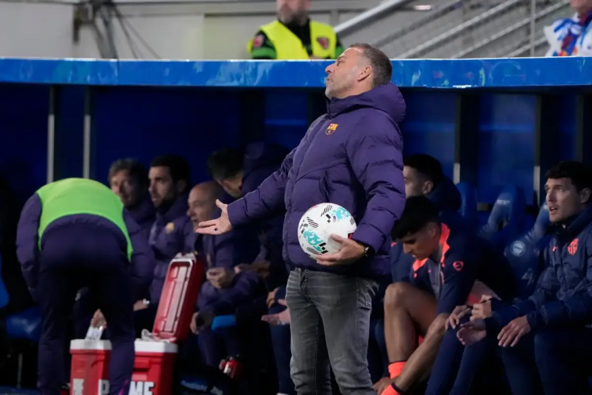Hansi Flick se refirió a la derrota ante Alavés 