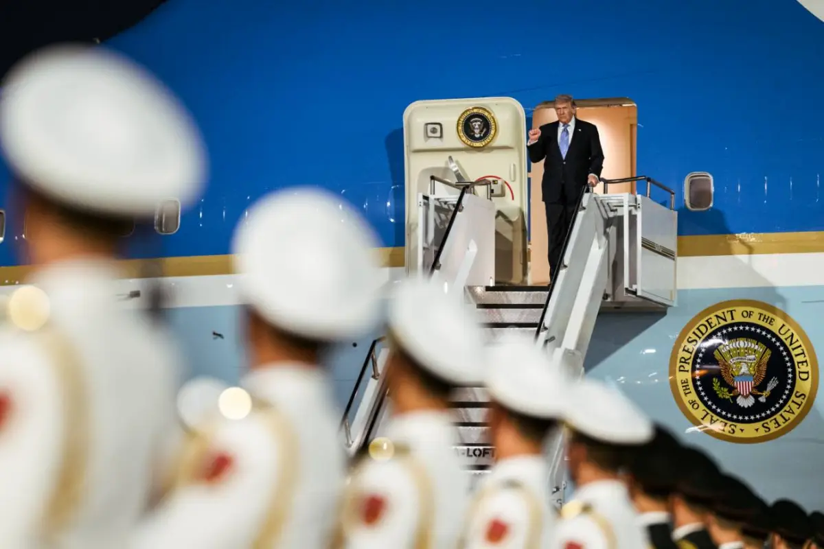 Trump llega a China para su segunda visita desde 2017, Casa Blanca