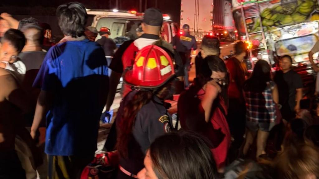 Accidente de autobús en ruta al Atlántico deja 15 heridos | Bomberos Municipales Departamentales