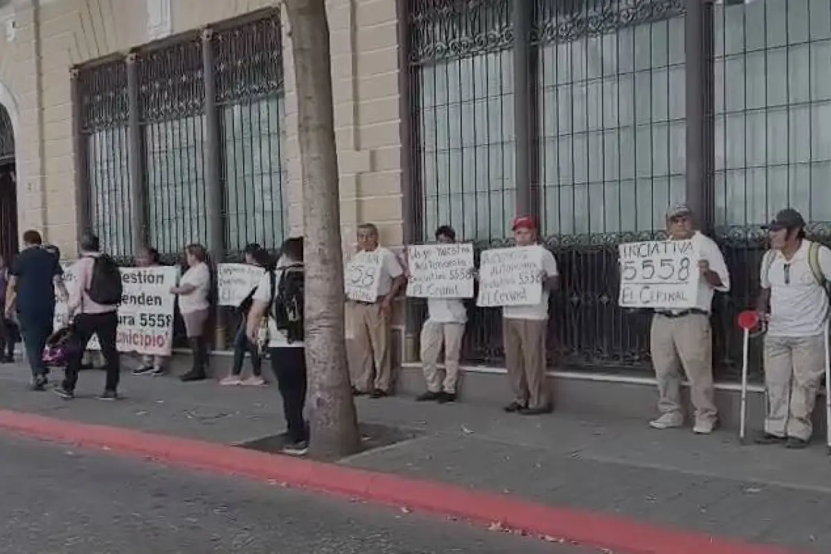 Manifestantes piden declarar la aldea El Cerinal como municipio., Dayana Rashón/EU
